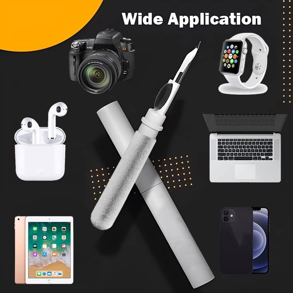 HASTHIP Earphone Cleaning Brush Set,Earbuds Clean Pen Earbud Dust Brush Earphone Case Cleaning Gadget for Airpods Pro MI Earbuds HASTHIP Earphone Cleaning Brush Set,Earbuds Clean Pen Earbud Dust Brush Earphone Case Cleaning Gadget for Airpods Pro MI Earbuds